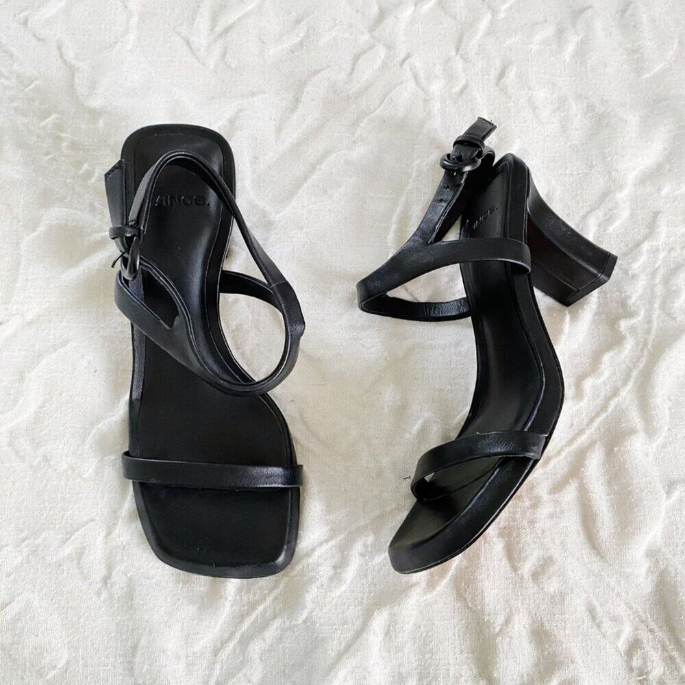 VINCE Luella Ankle Strap Sandal Size 6M - Picture 4 of 10